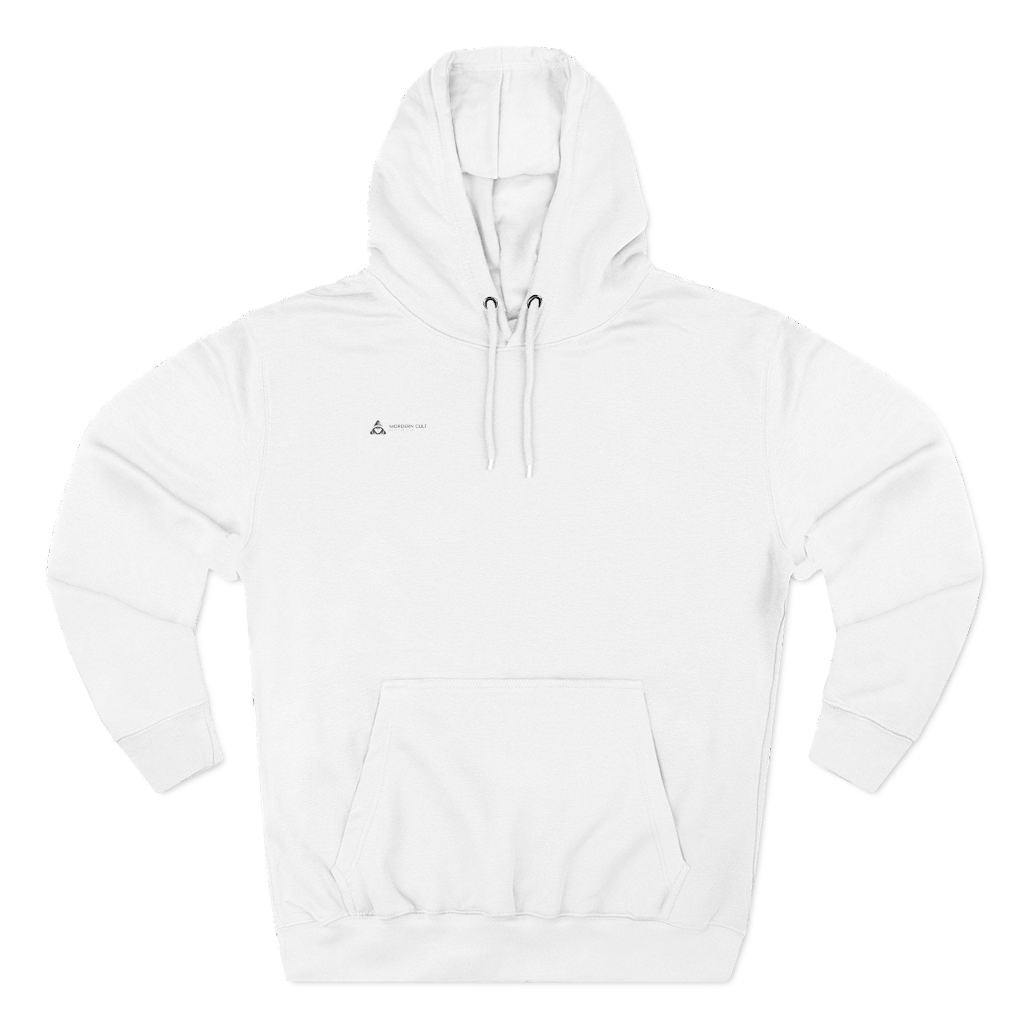 Cult Minimalist Hoodie — Three-Panel Fleece Pullover