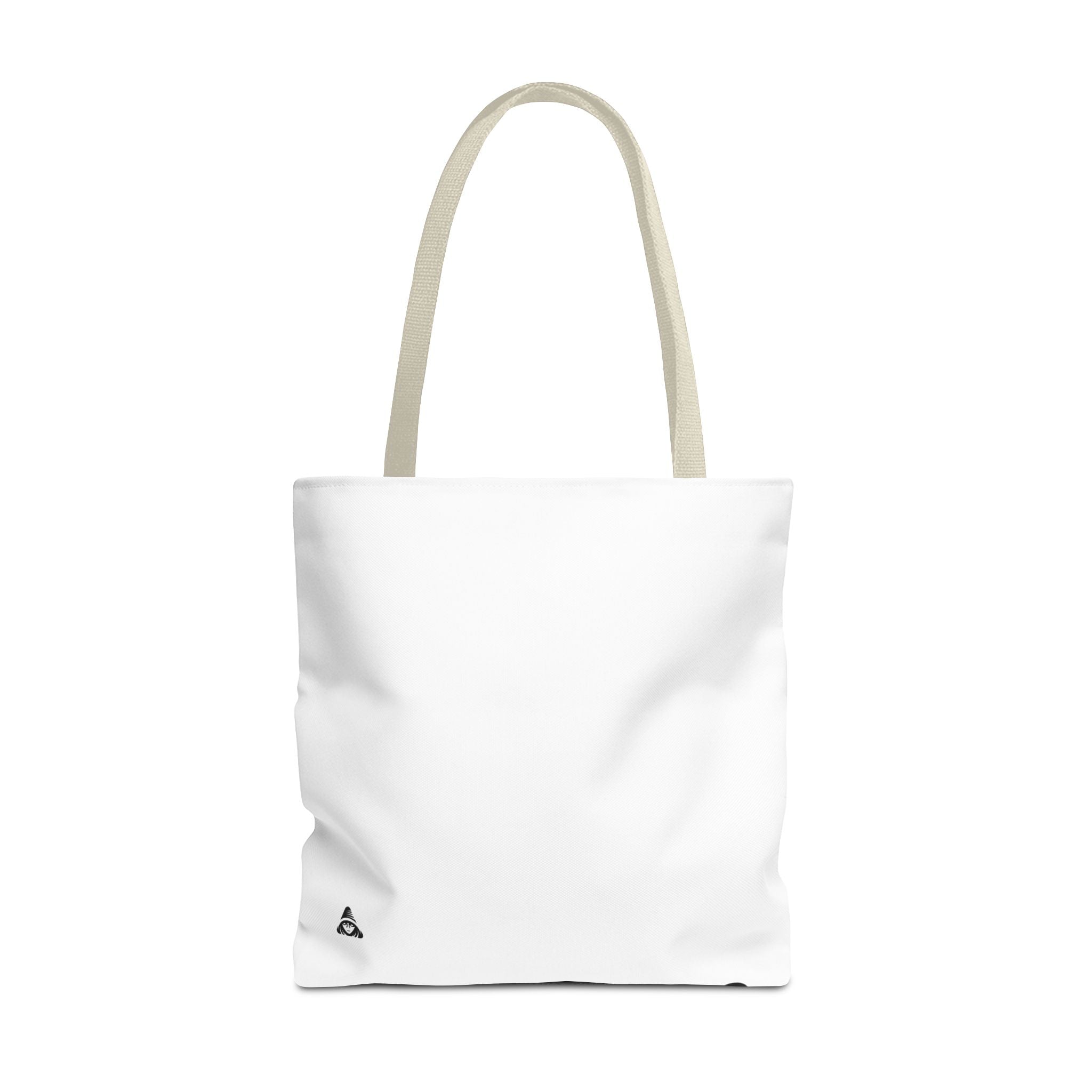 Blank All-Over Print Tote Bag — White Canvas Carryall