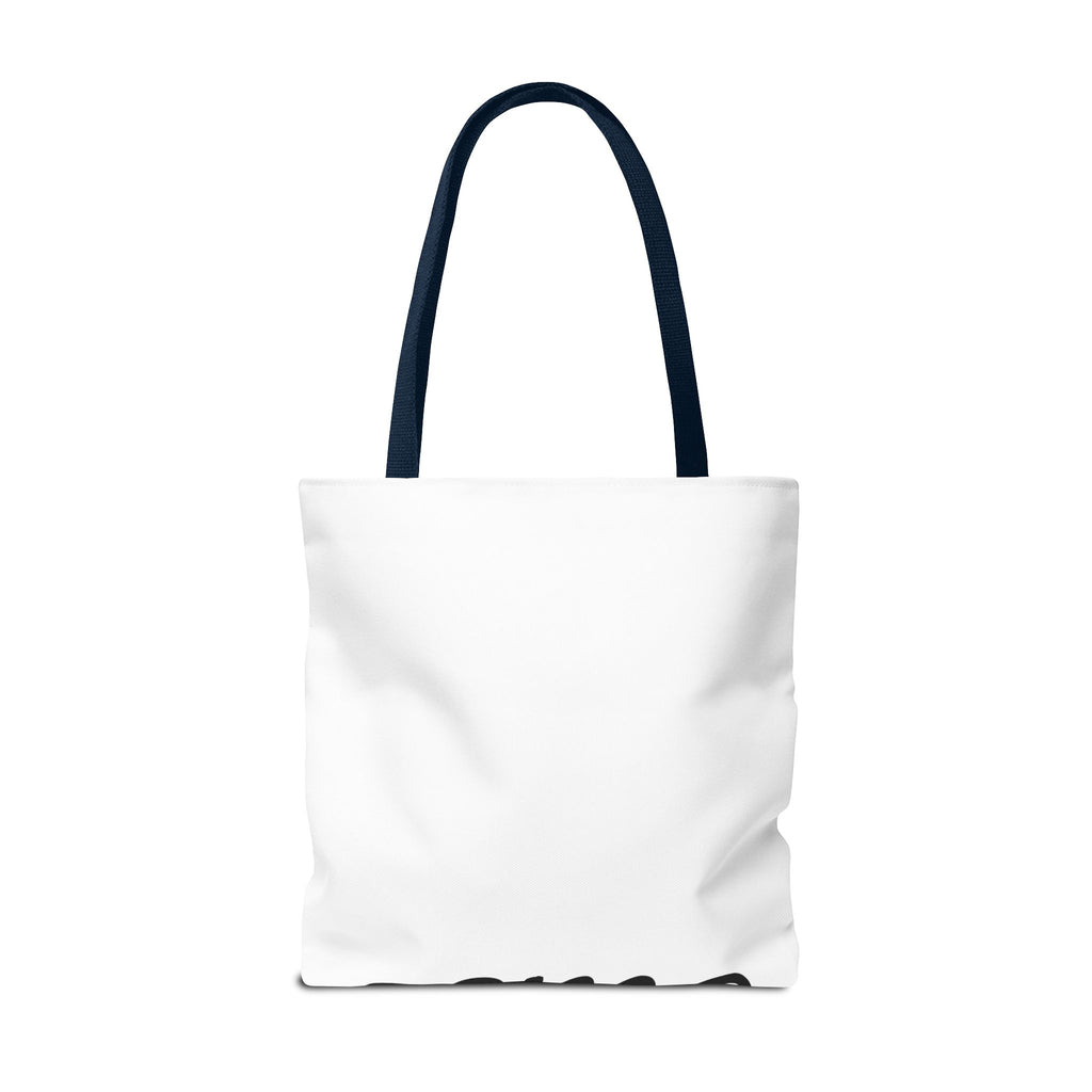 Blank All-Over Print Tote Bag — White Canvas Carryall
