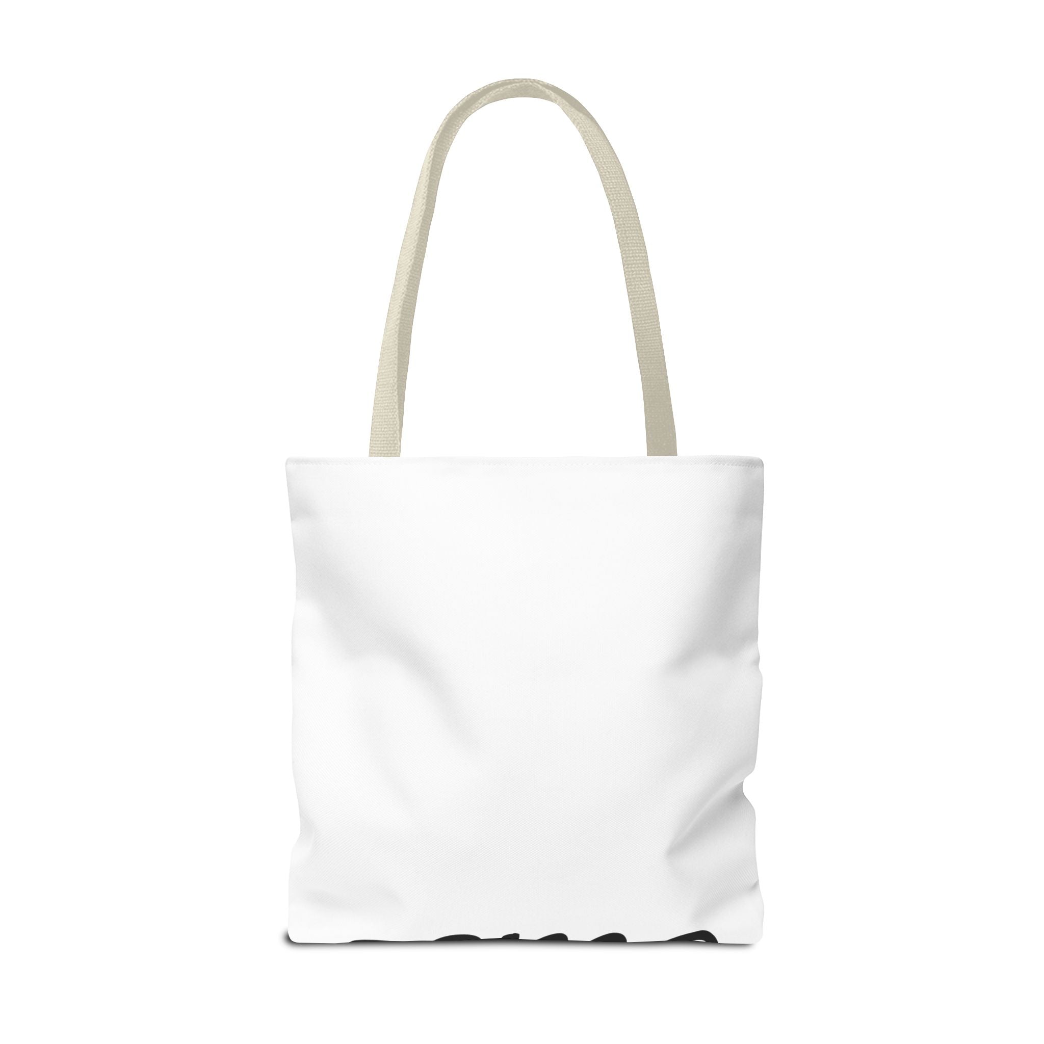 Blank All-Over Print Tote Bag — White Canvas Carryall