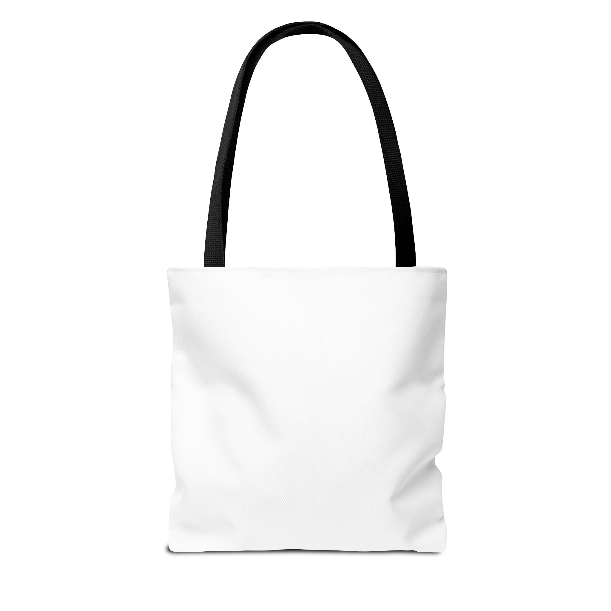 Blank All-Over Print Tote Bag — White Canvas Carryall