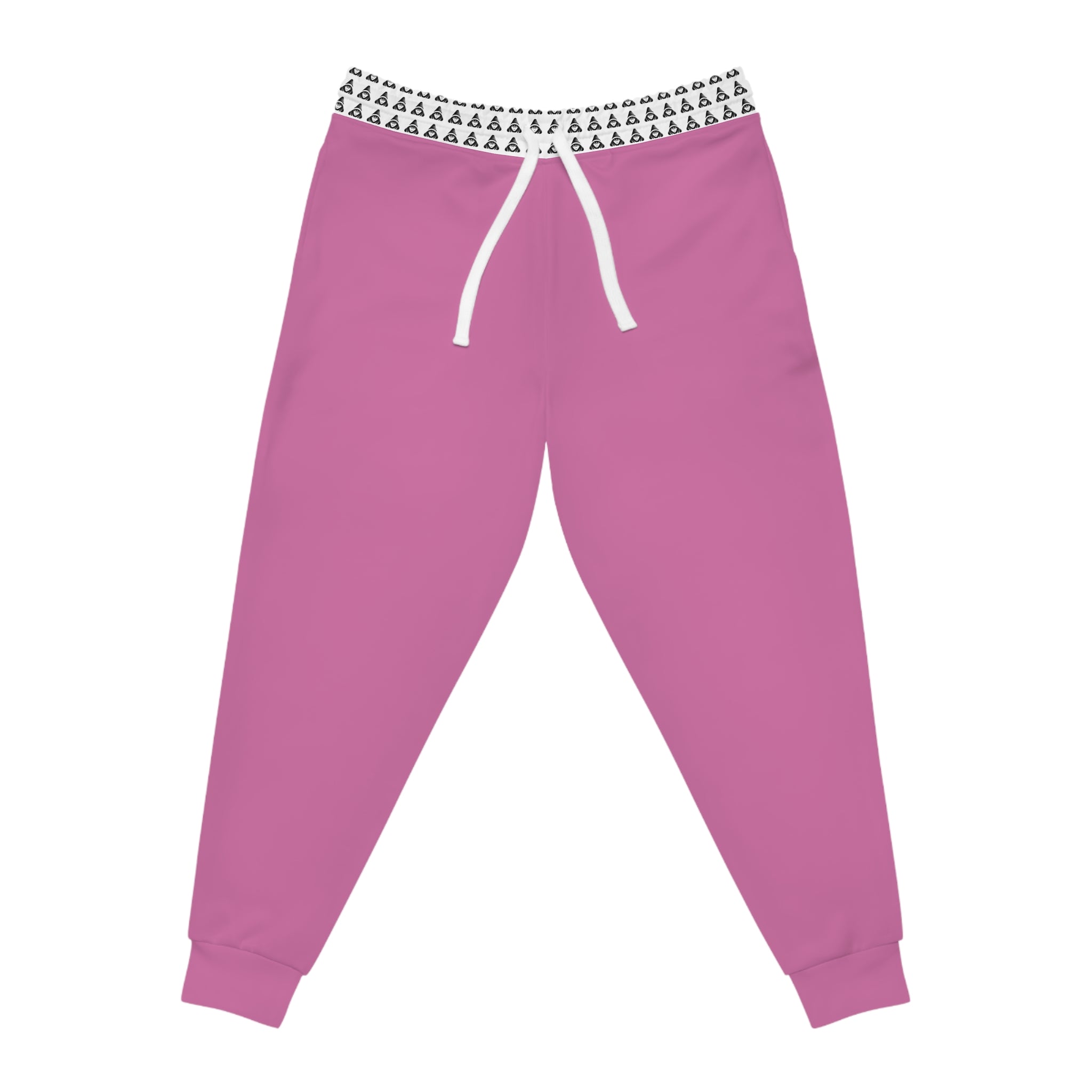 Pink Medical Caduceus Joggers — Athletic Medical Staff Sweatpants