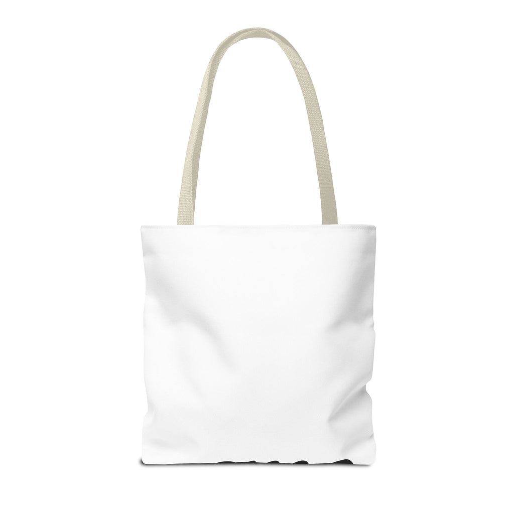 Blank All-Over Print Tote Bag — White Canvas Carryall