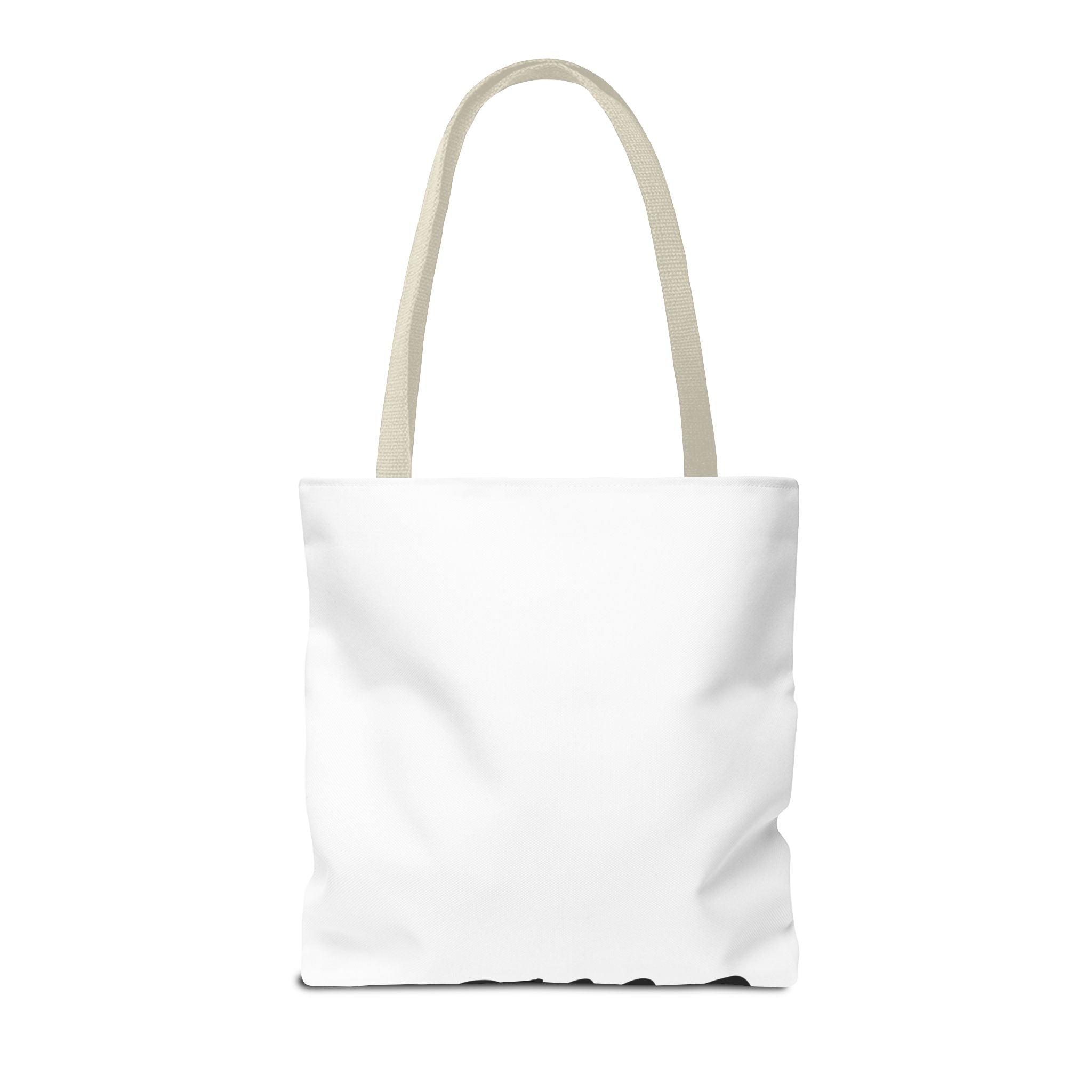 Blank All-Over Print Tote Bag — White Canvas Carryall