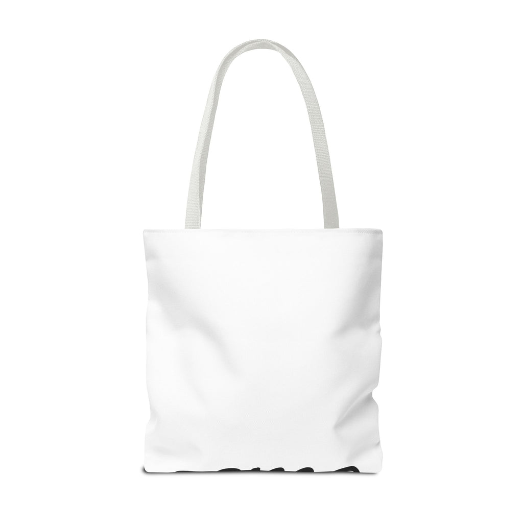 Blank All-Over Print Tote Bag — White Canvas Carryall