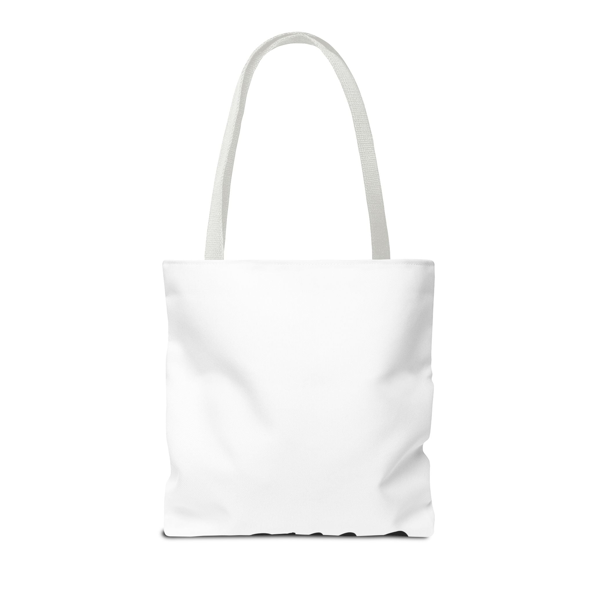 Blank All-Over Print Tote Bag — White Canvas Carryall