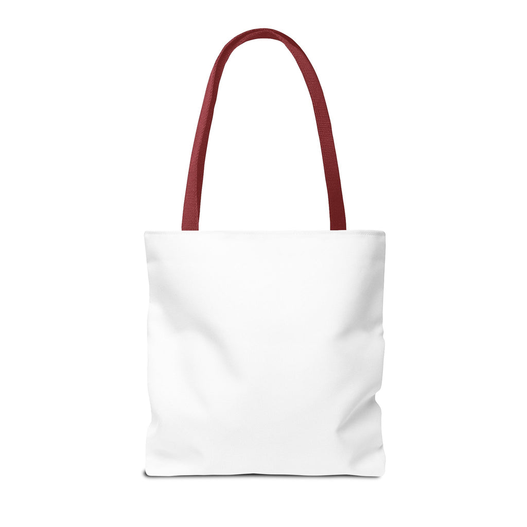 Blank All-Over Print Tote Bag — White Canvas Carryall
