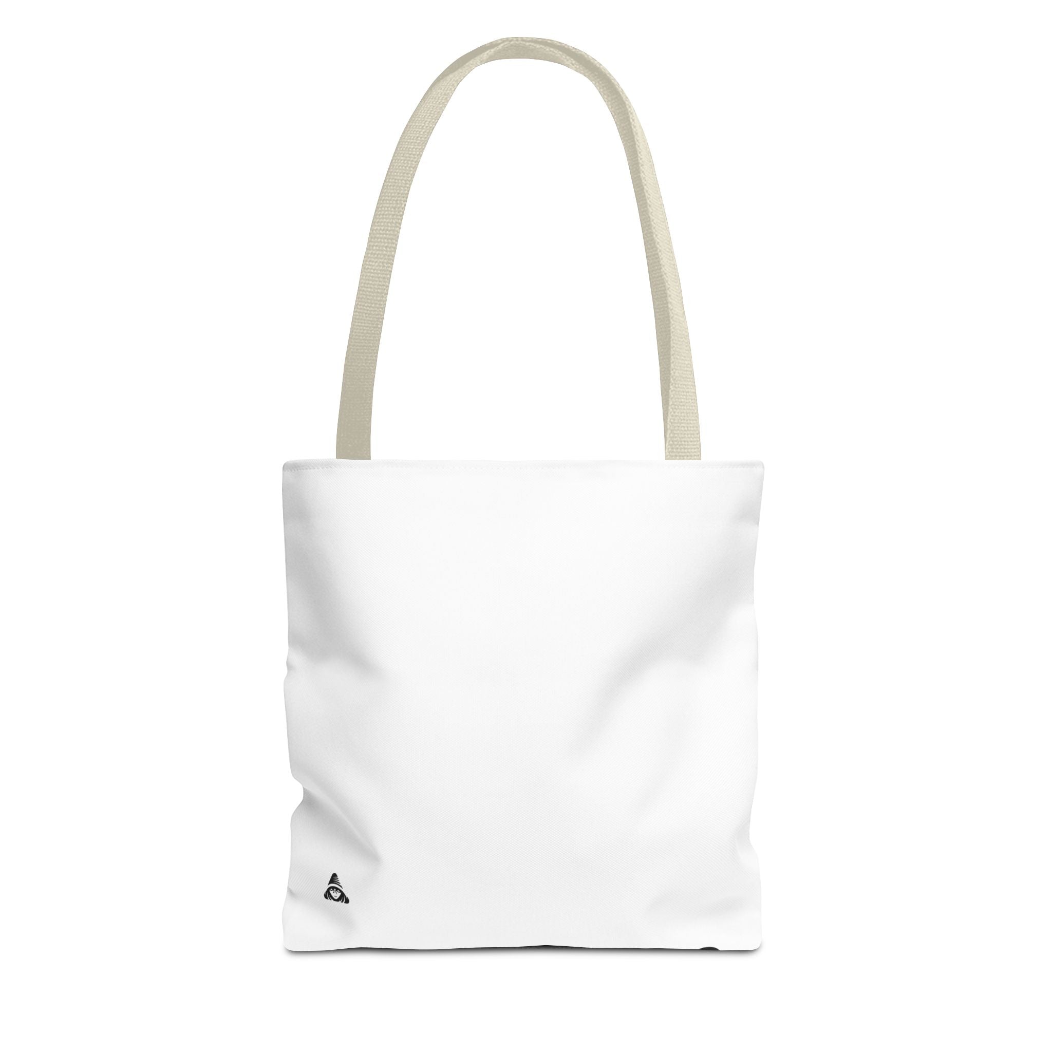 Blank All-Over Print Tote Bag — White Canvas Carryall