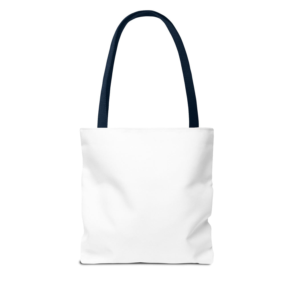 Blank All-Over Print Tote Bag — White Canvas Carryall