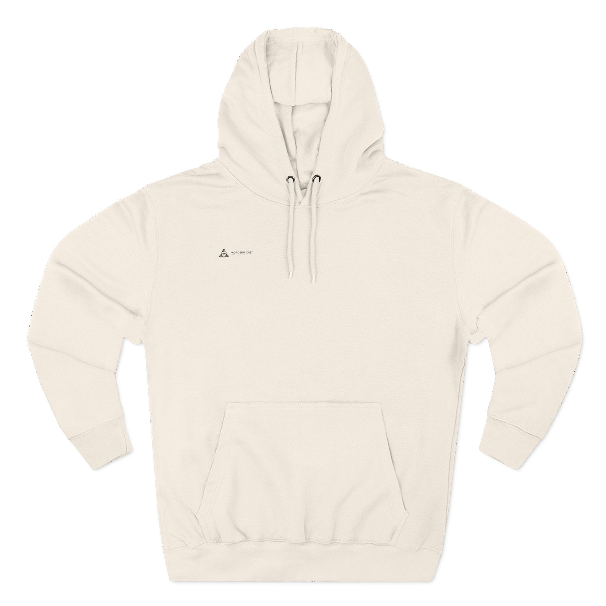 Cult Minimalist Hoodie — Three-Panel Fleece Pullover