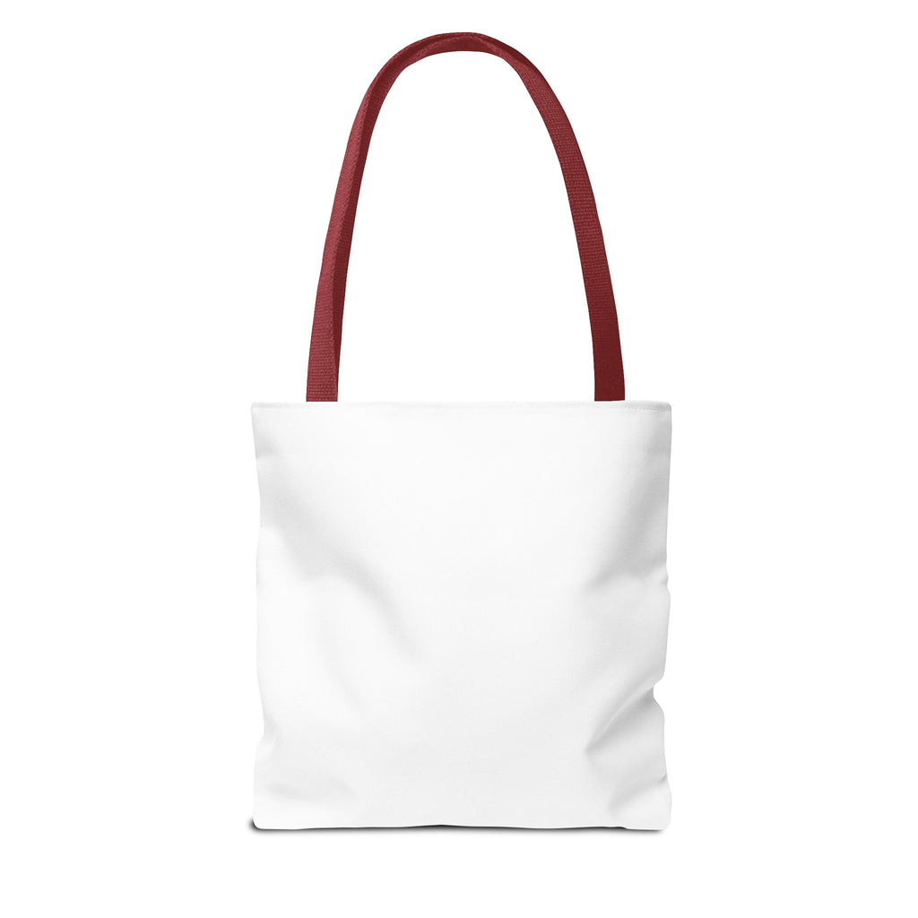 Blank All-Over Print Tote Bag — White Canvas Carryall