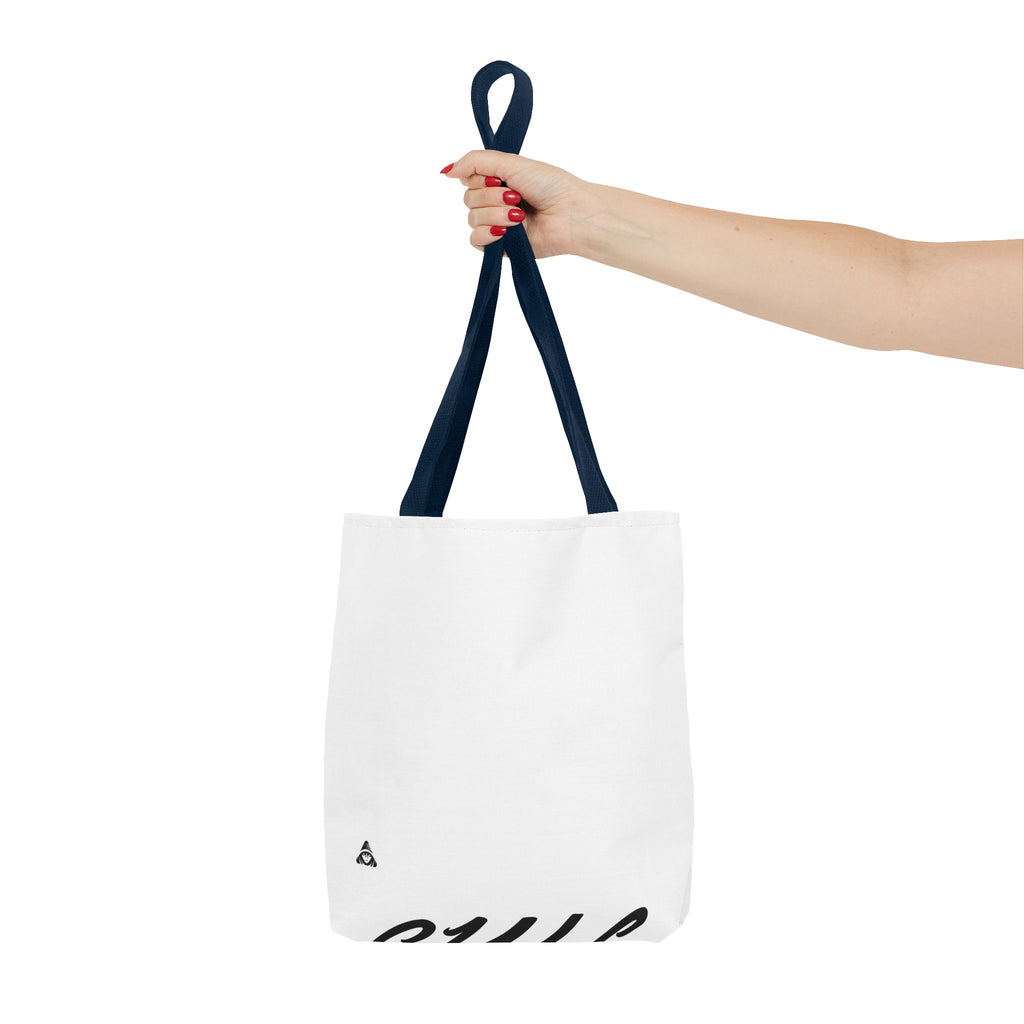 Blank All-Over Print Tote Bag — White Canvas Carryall