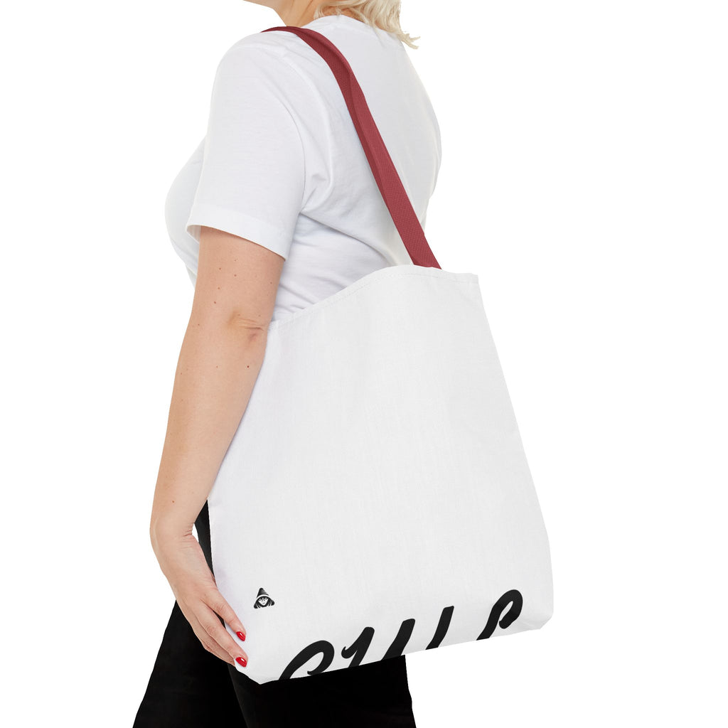 Blank All-Over Print Tote Bag — White Canvas Carryall
