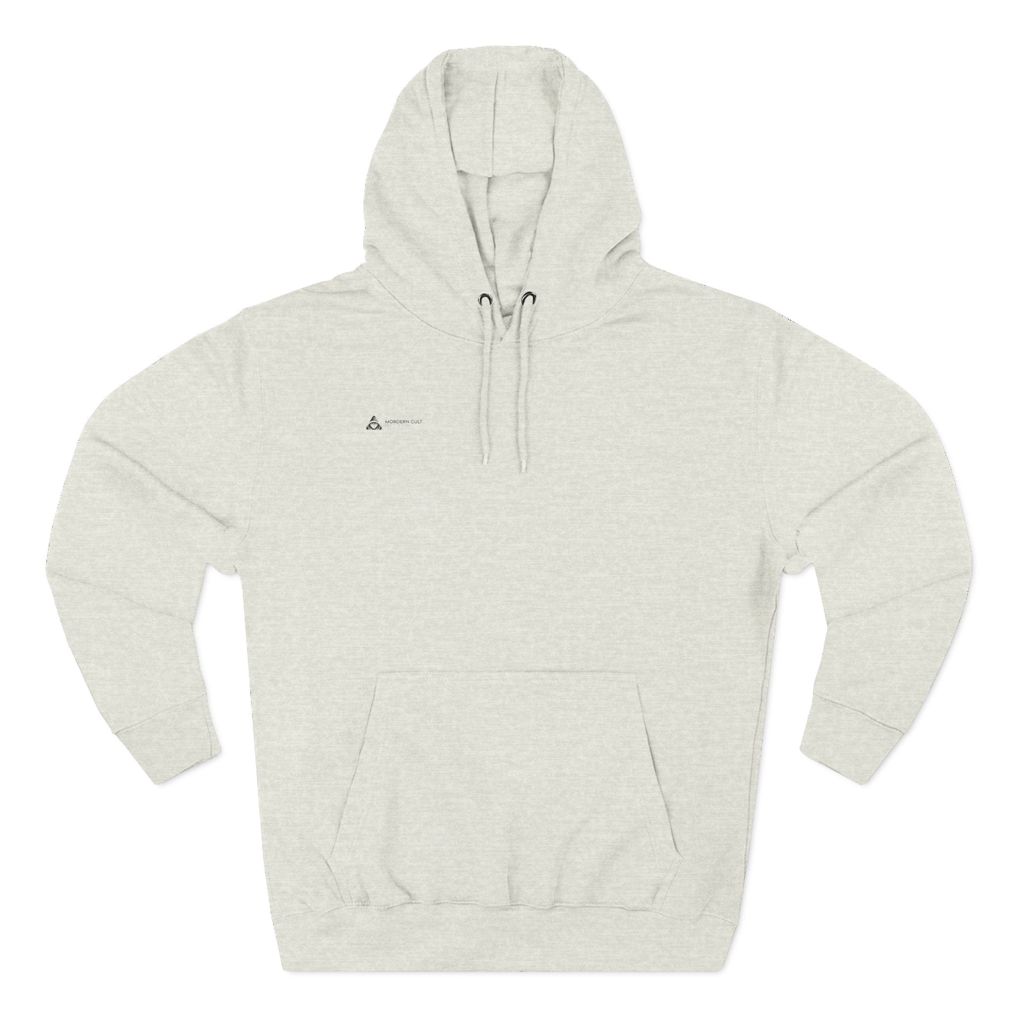 Cult Minimalist Hoodie — Three-Panel Fleece Pullover