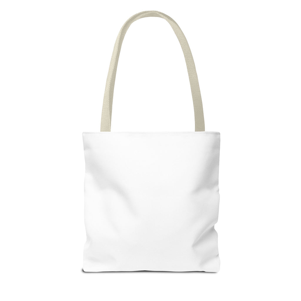 Blank All-Over Print Tote Bag — White Canvas Carryall