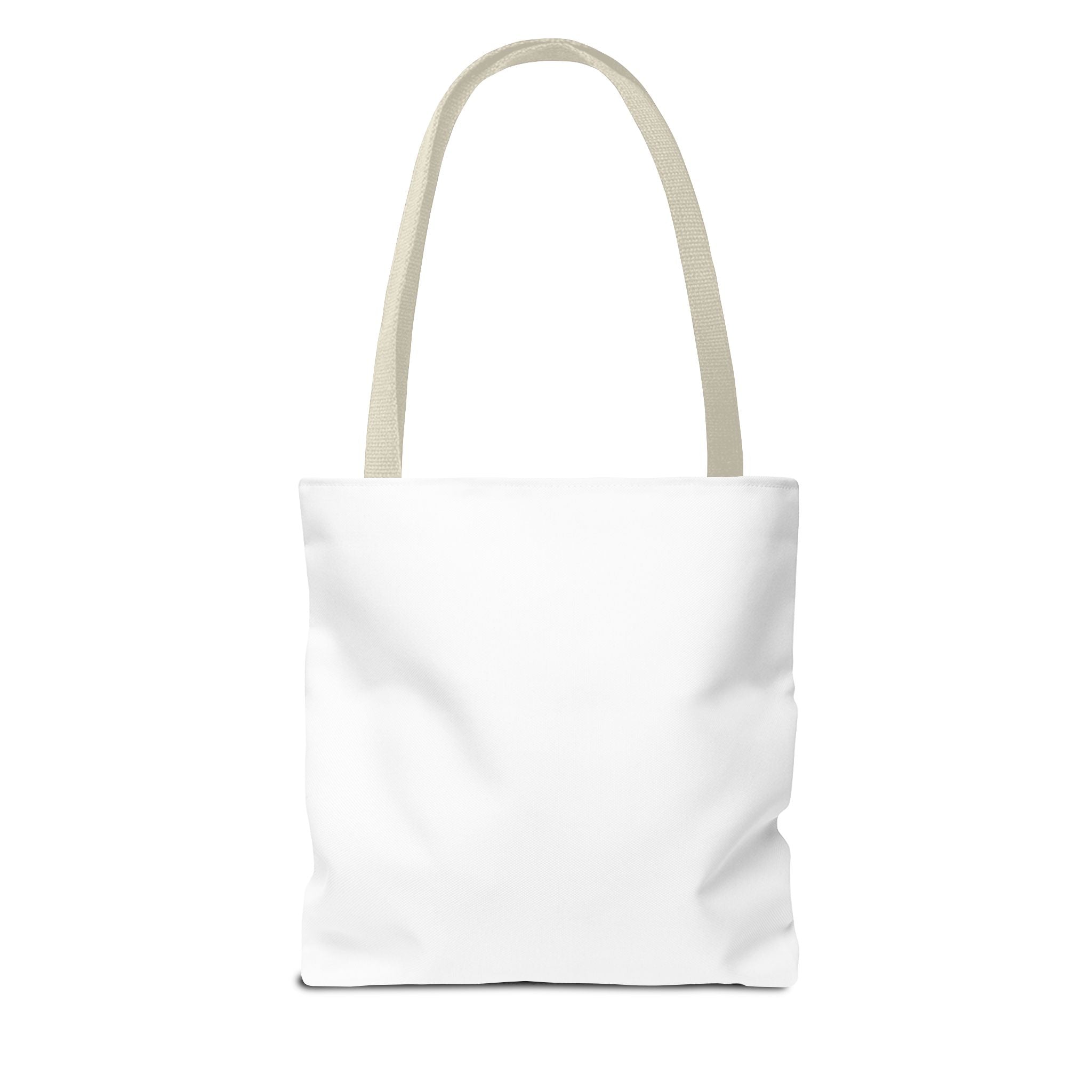 Blank All-Over Print Tote Bag — White Canvas Carryall
