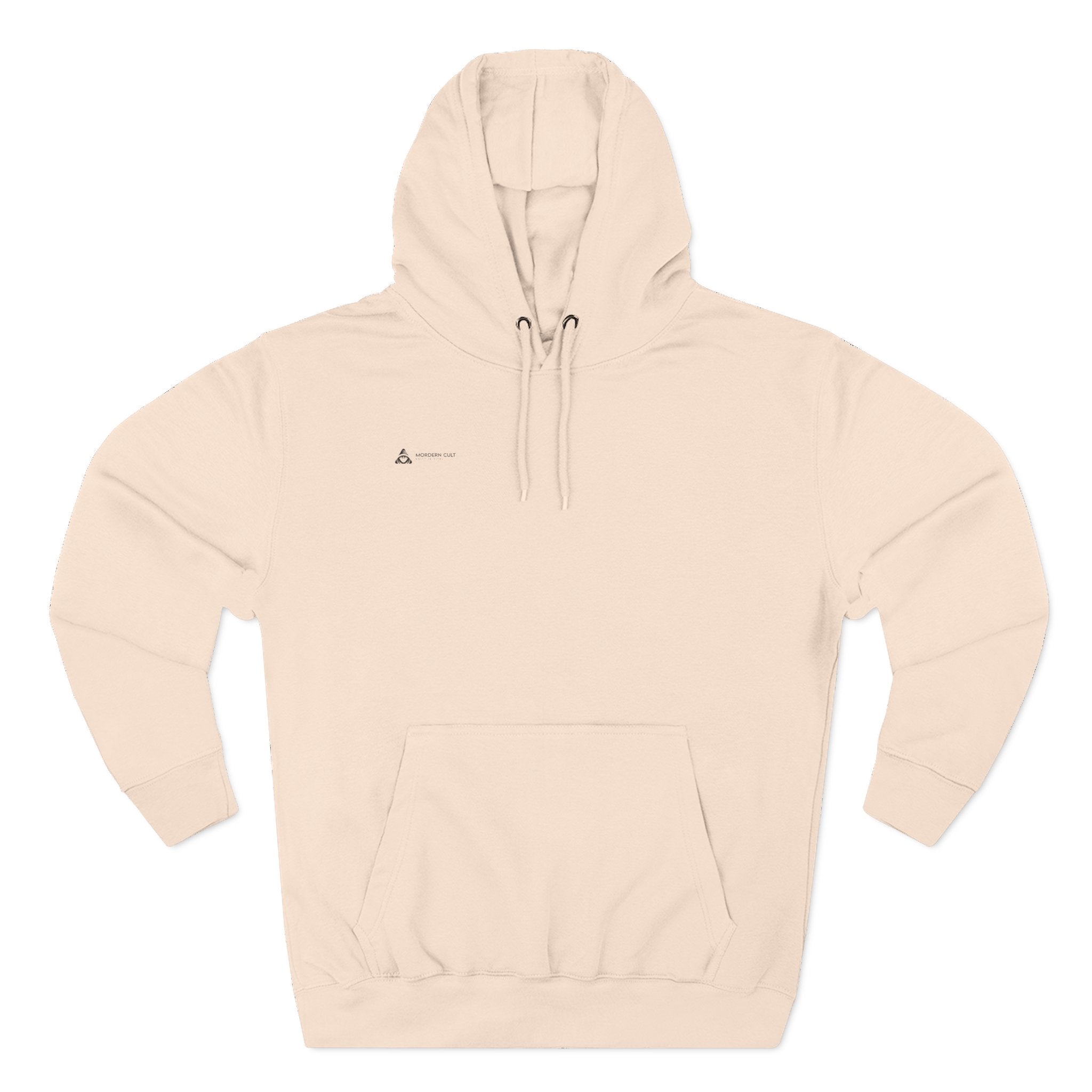 Cult Minimalist Hoodie — Three-Panel Fleece Pullover