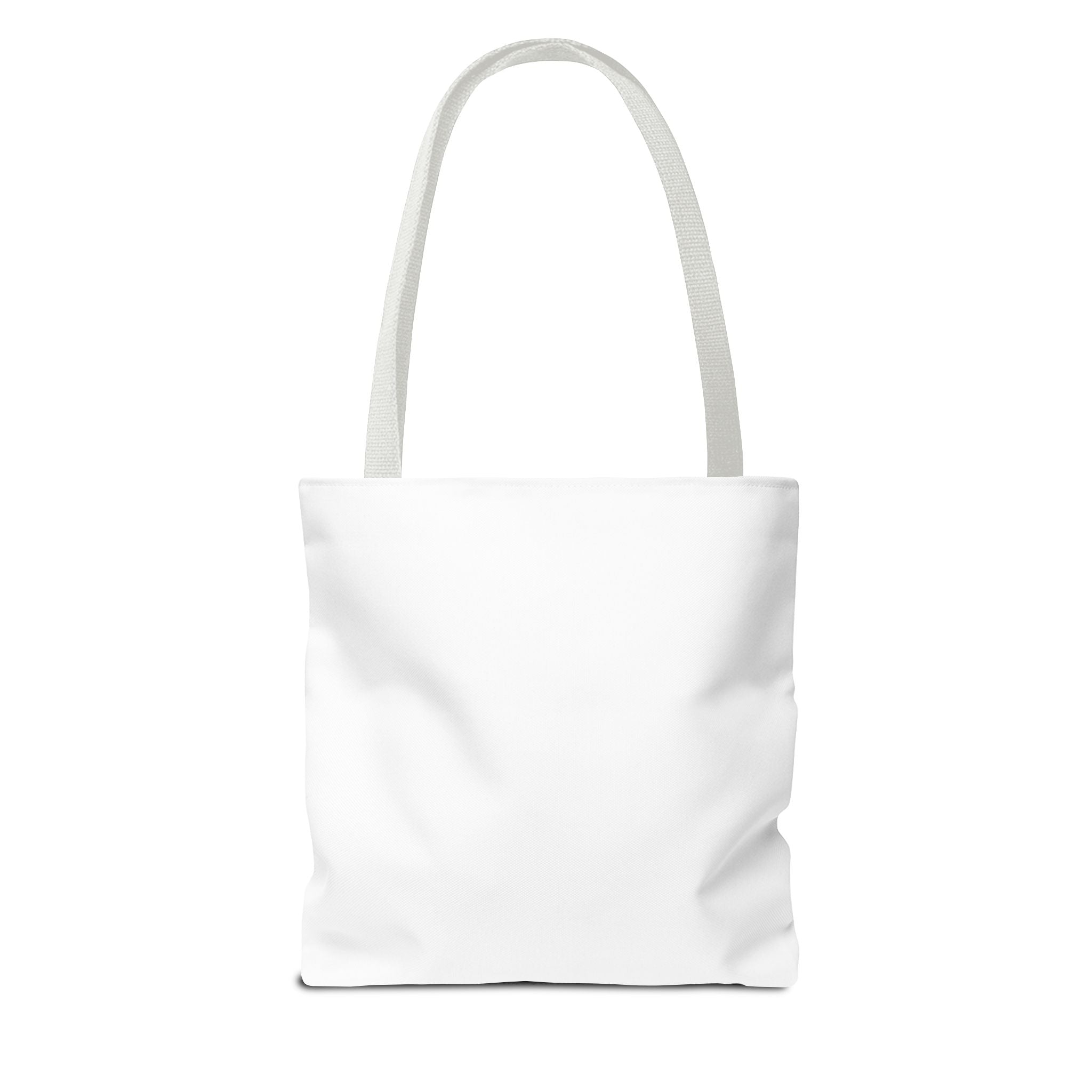 Blank All-Over Print Tote Bag — White Canvas Carryall