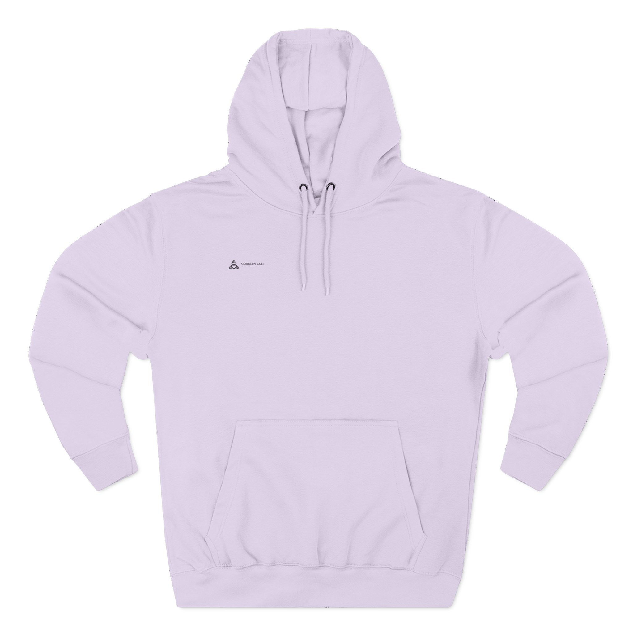 Cult Minimalist Hoodie — Three-Panel Fleece Pullover